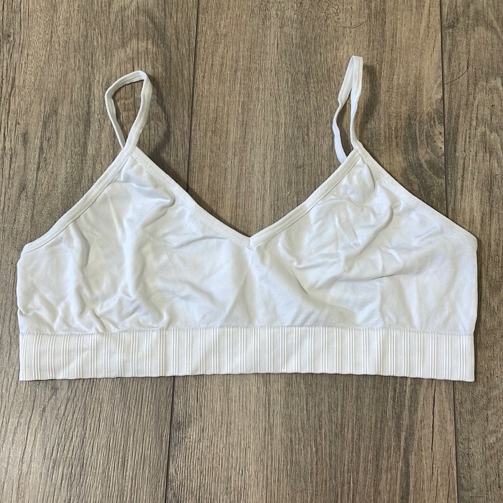 cat and jack white training bra